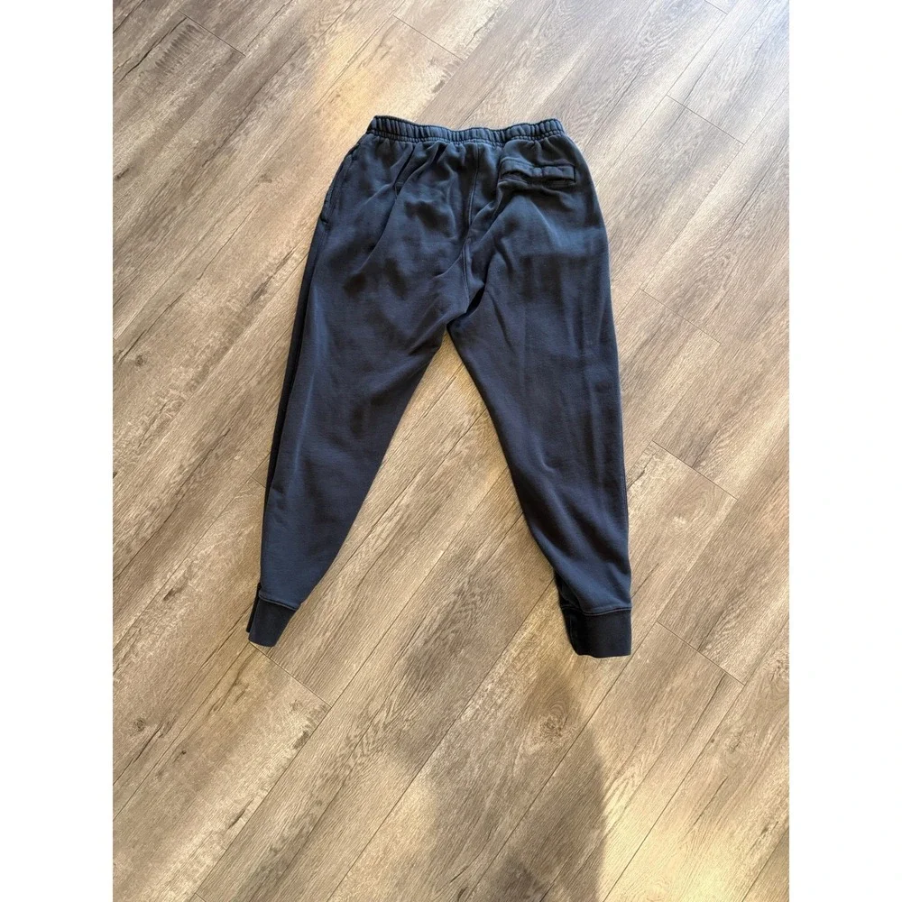 Nike Mens Sportswear Club Fleece Joggers Black Tapered Sweatpants Large L - Picture 2 of 10